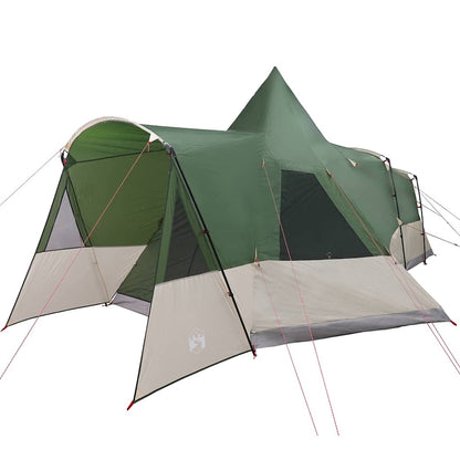 Teepee Tent met dak met opslag Groen 720 x 465 x 295 cm