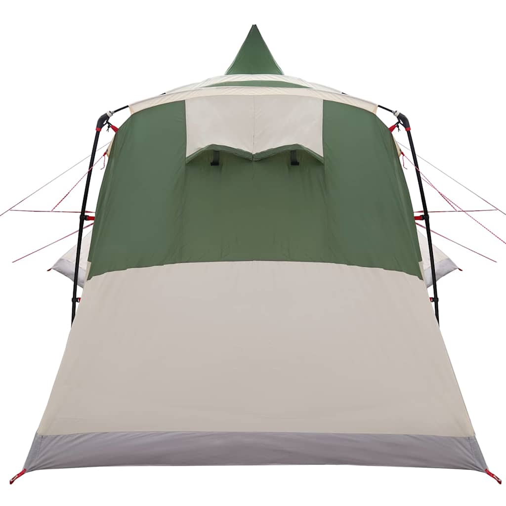 Teepee Tent met dak met opslag Groen 720 x 465 x 295 cm