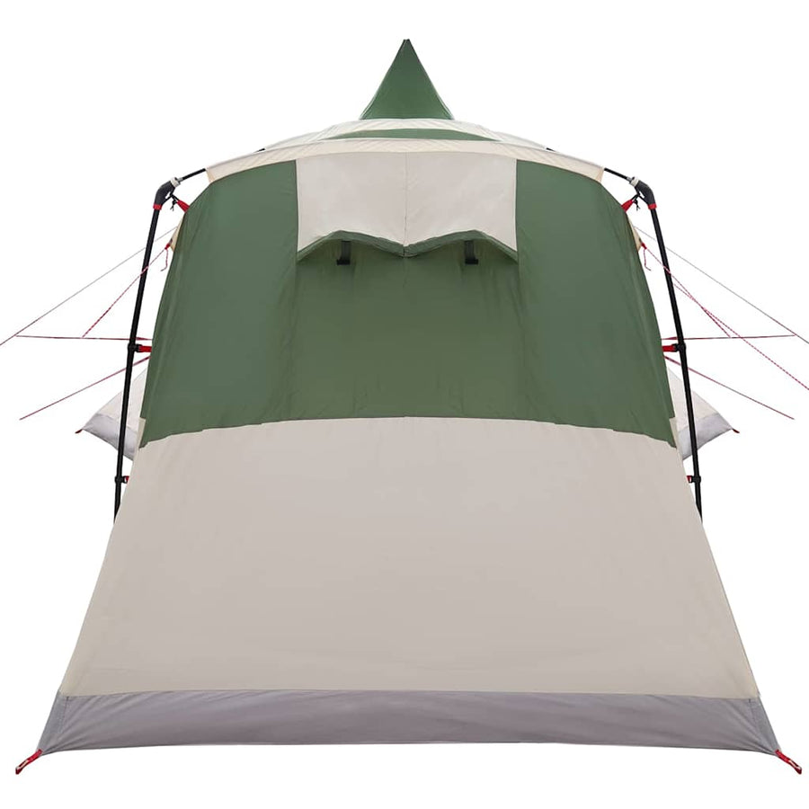 Teepee Tent met dak met opslag Groen 720 x 465 x 295 cm