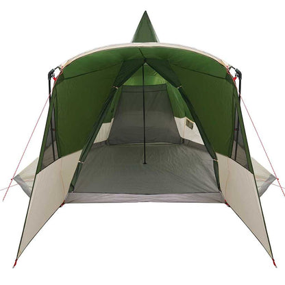 Teepee Tent met dak met opslag Groen 720 x 465 x 295 cm