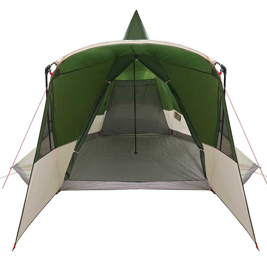 Teepee Tent met dak met opslag Groen 720 x 465 x 295 cm