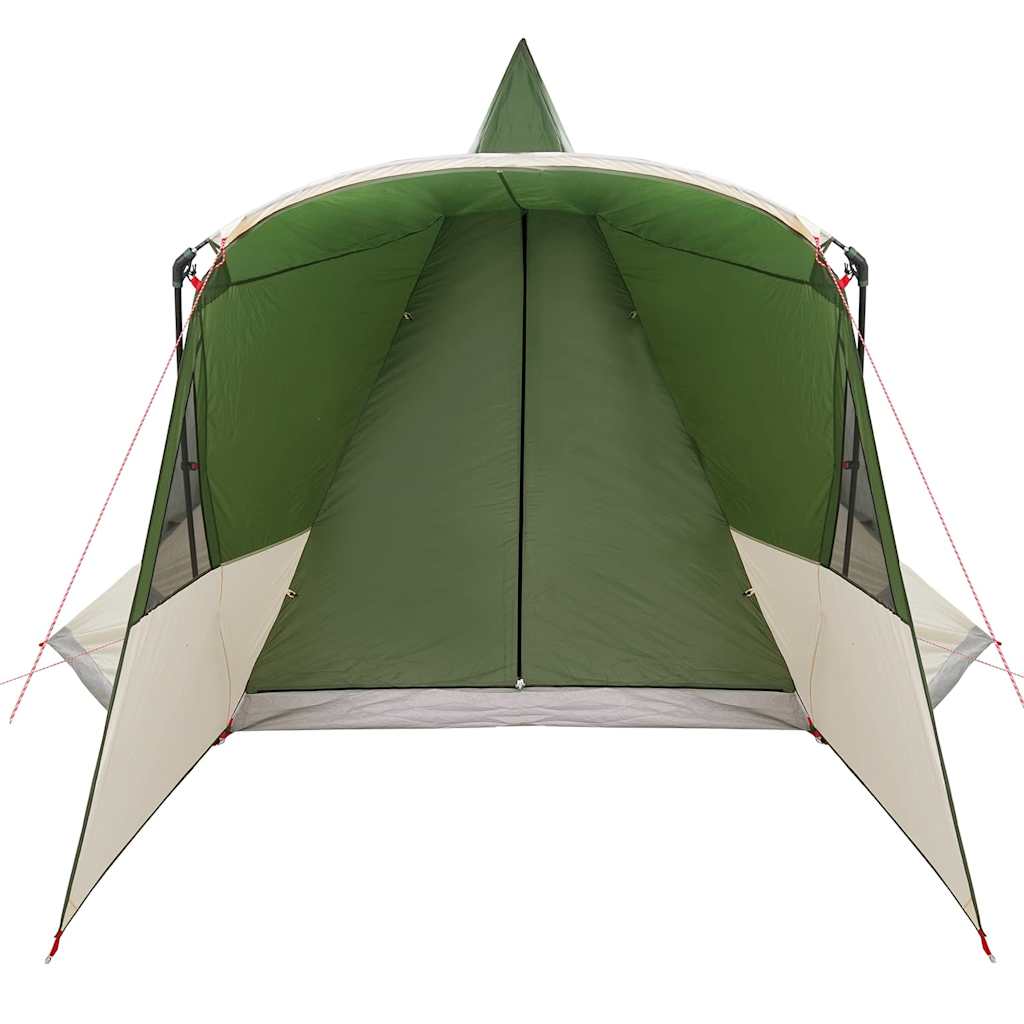 Teepee Tent met dak met opslag Groen 720 x 465 x 295 cm