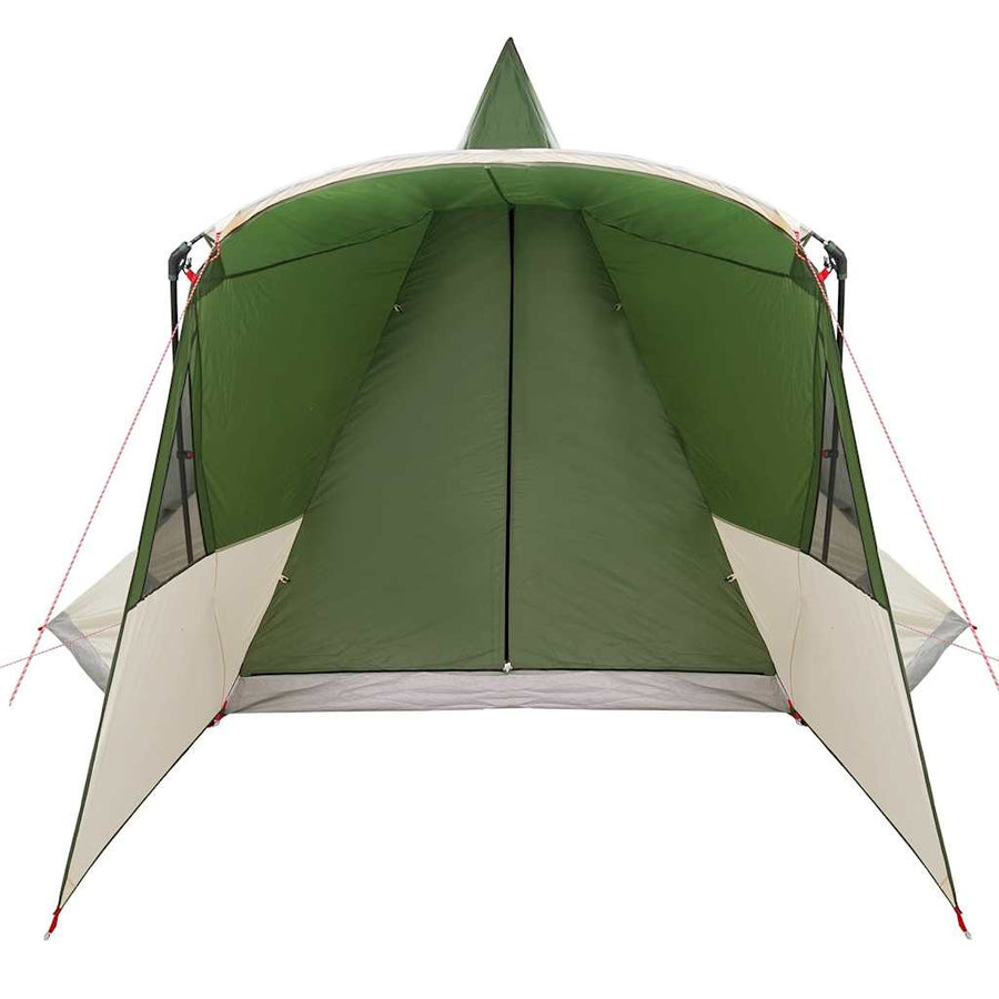 Teepee Tent met dak met opslag Groen 720 x 465 x 295 cm