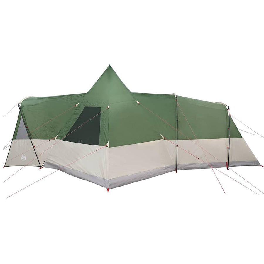 Teepee Tent met dak met opslag Groen 720 x 465 x 295 cm