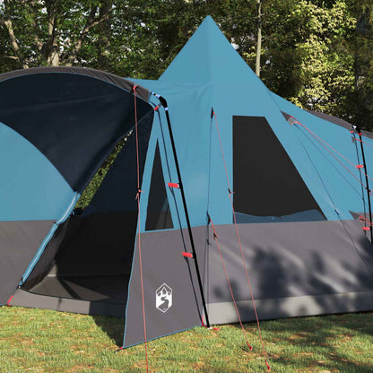 Teepee Tent met dak met opslag Blauw 720 x 465 x 295 cm