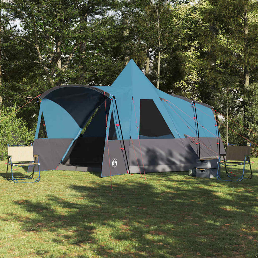 Teepee Tent met dak met opslag Blauw 720 x 465 x 295 cm