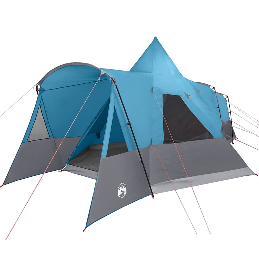 Teepee Tent met dak met opslag Blauw 720 x 465 x 295 cm