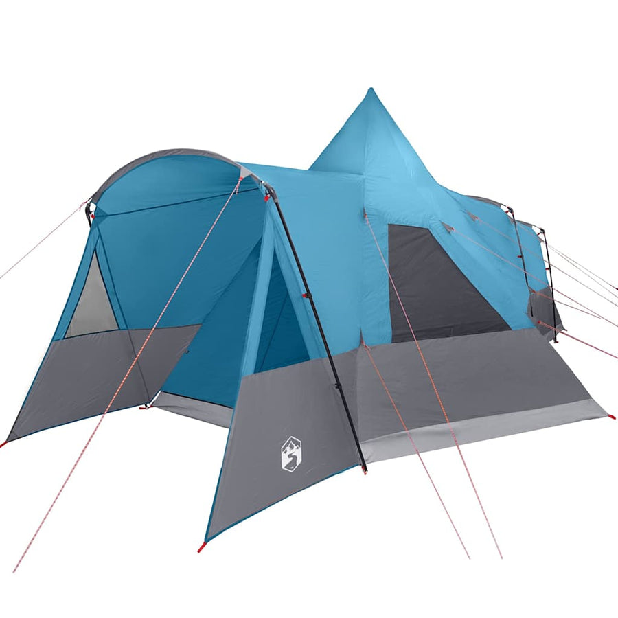 Teepee Tent met dak met opslag Blauw 720 x 465 x 295 cm