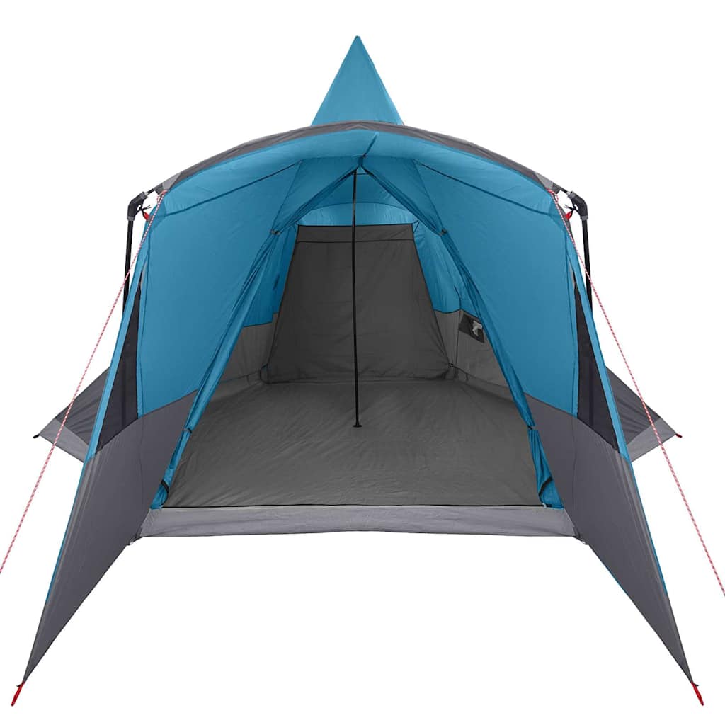 Teepee Tent met dak met opslag Blauw 720 x 465 x 295 cm