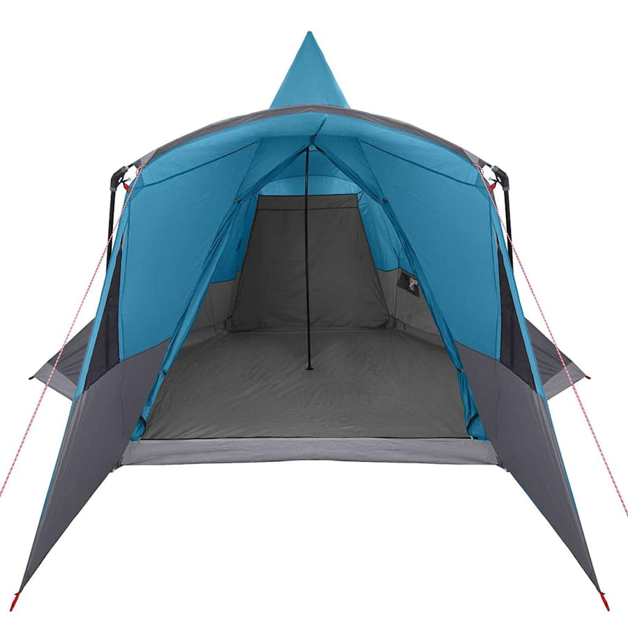 Teepee Tent met dak met opslag Blauw 720 x 465 x 295 cm