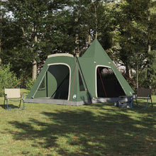 Teepee Tent met dak met opslag Groen 545 x 450 x 295 cm