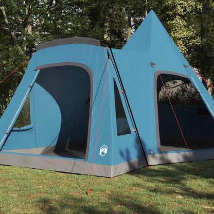 Teepee Tent met dak met opslag Blauw 545 x 450 x 295 cm