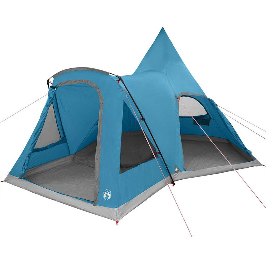 Teepee Tent met dak met opslag Blauw 545 x 450 x 295 cm