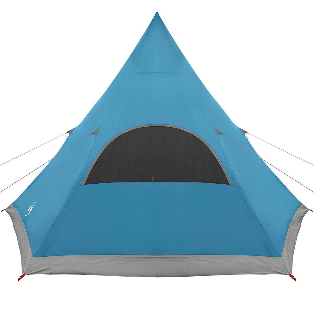 Teepee Tent met dak met opslag Blauw 545 x 450 x 295 cm