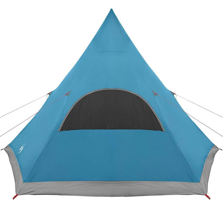 Teepee Tent met dak met opslag Blauw 545 x 450 x 295 cm