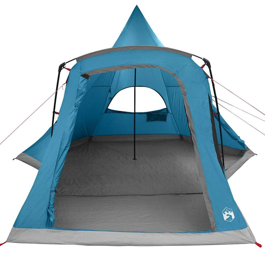 Teepee Tent met dak met opslag Blauw 545 x 450 x 295 cm