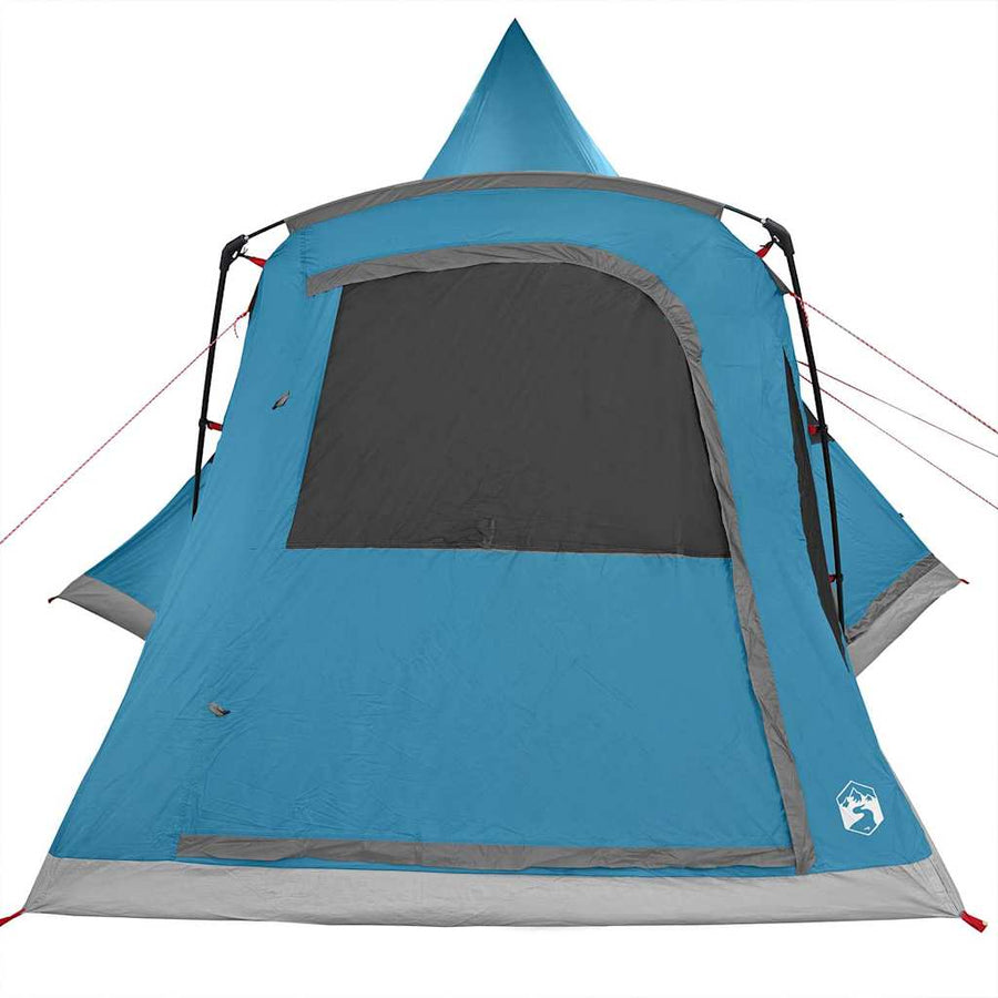 Teepee Tent met dak met opslag Blauw 545 x 450 x 295 cm
