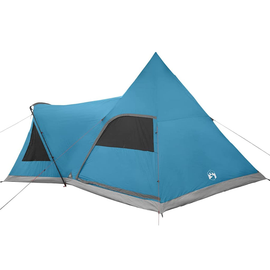 Teepee Tent met dak met opslag Blauw 545 x 450 x 295 cm