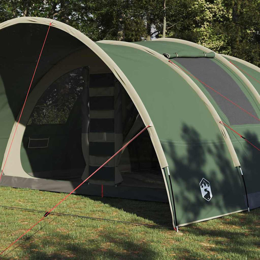 Tunneltent met dak met opslag Groen 710 x 460 x 245 cm