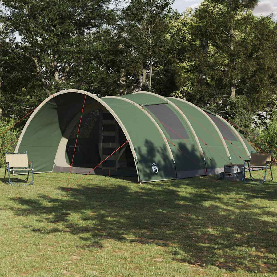 Tunneltent met dak met opslag Groen 710 x 460 x 245 cm