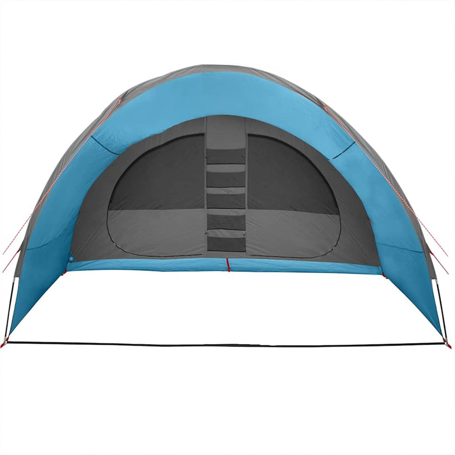 Tunneltent met dak met opslag Blauw 710 x 460 x 245 cm