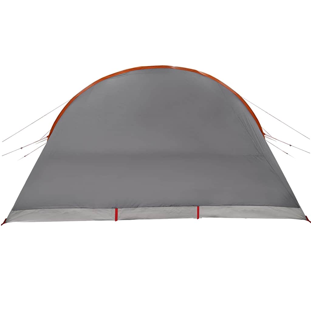 Tunneltent met dak Grijs en Oranje 710 x 460 x 245 cm