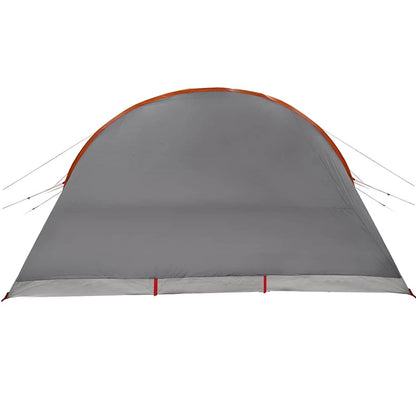 Tunneltent met dak Grijs en Oranje 710 x 460 x 245 cm