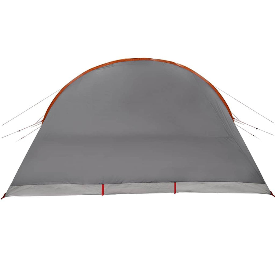 Tunneltent met dak Grijs en Oranje 710 x 460 x 245 cm