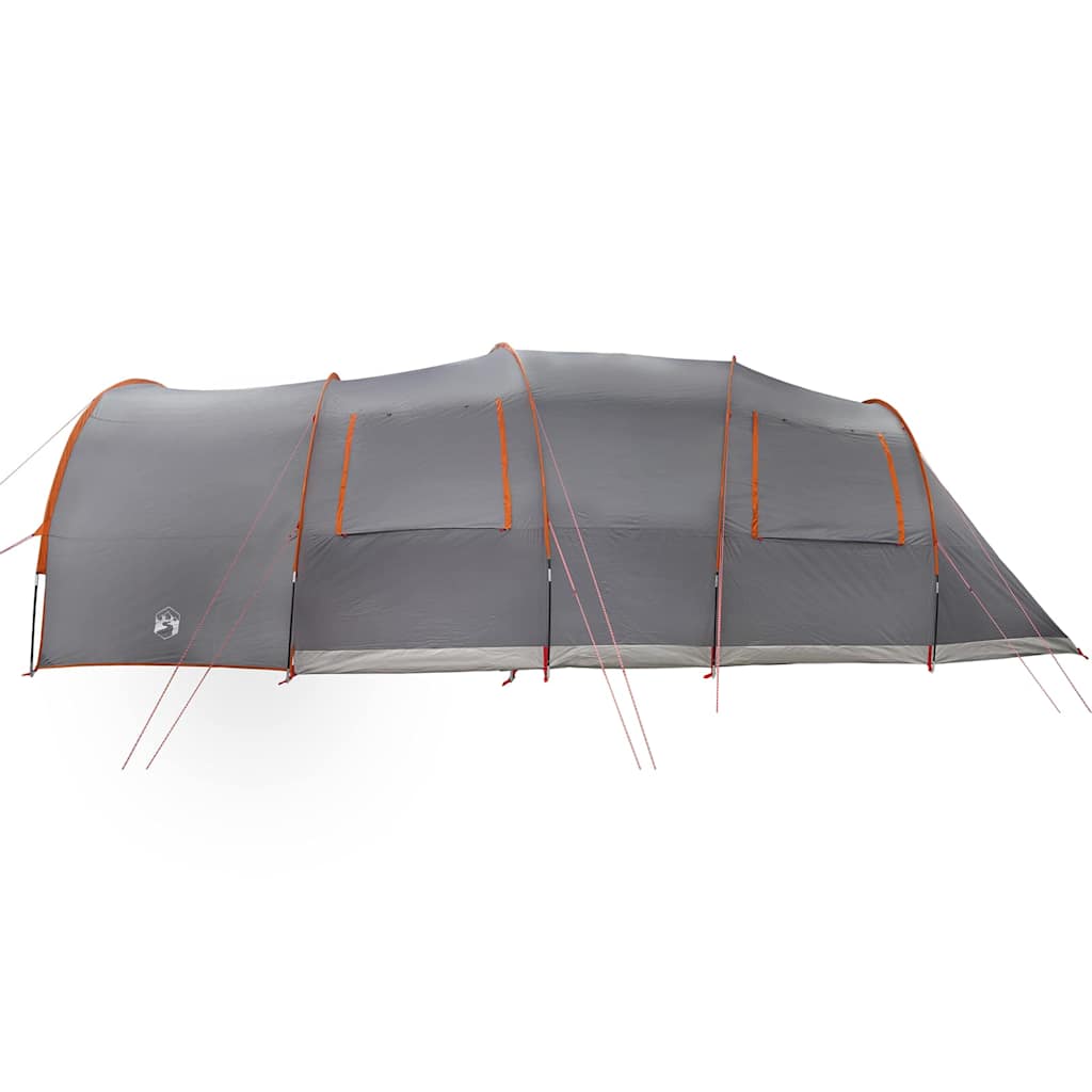 Tunneltent met dak Grijs en Oranje 710 x 460 x 245 cm
