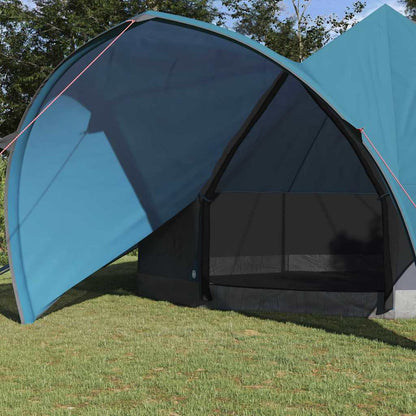 Teepee Tent met dak Blauw en Grijs 600 x 600 x 347 cm