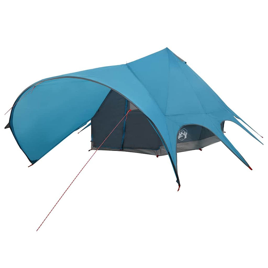 Teepee Tent met dak Blauw en Grijs 600 x 600 x 347 cm