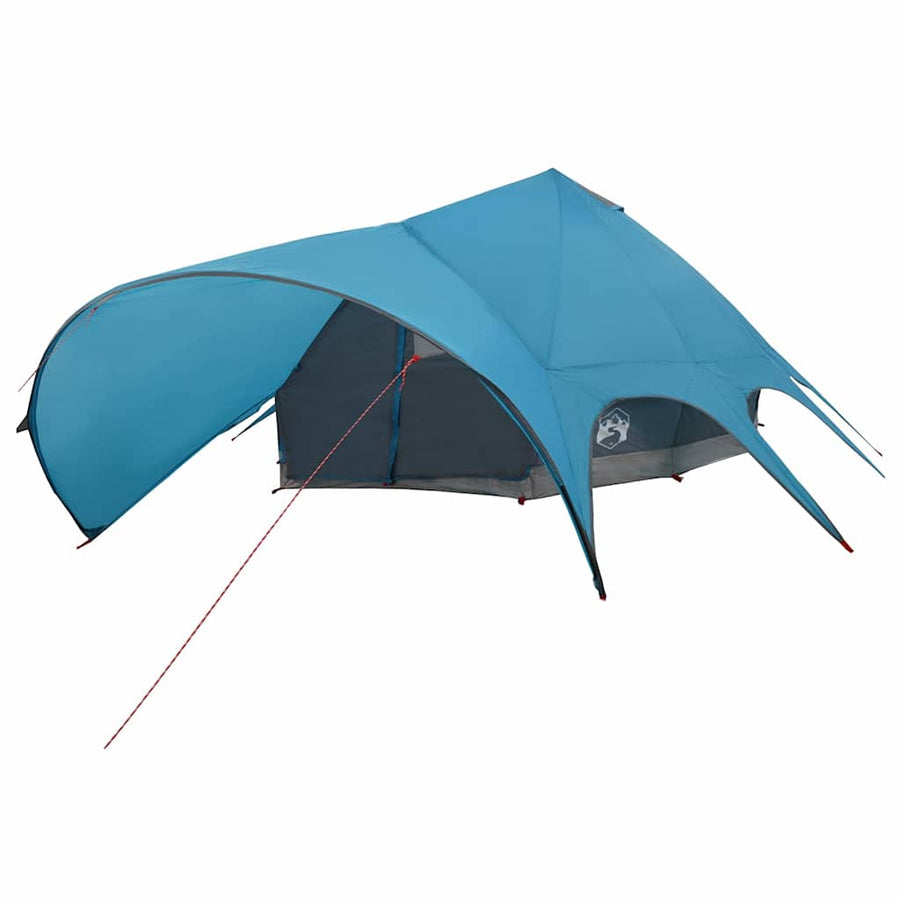 Teepee Tent met dak Blauw en Grijs 600 x 600 x 347 cm