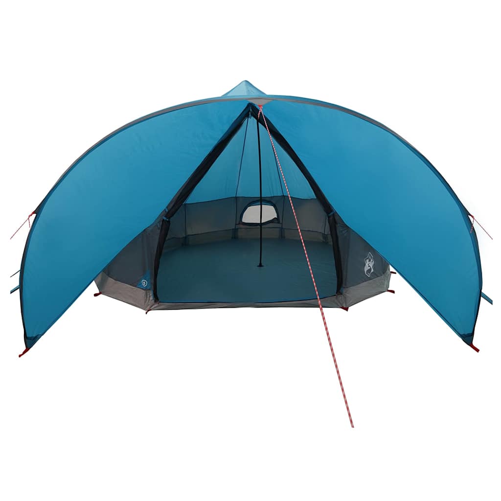 Teepee Tent met dak Blauw en Grijs 600 x 600 x 347 cm