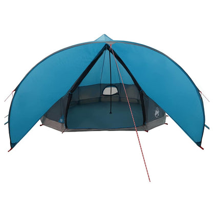 Teepee Tent met dak Blauw en Grijs 600 x 600 x 347 cm