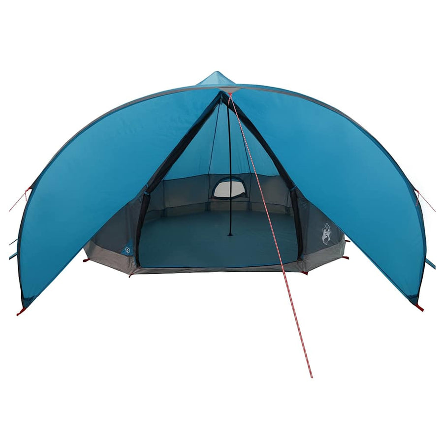 Teepee Tent met dak Blauw en Grijs 600 x 600 x 347 cm