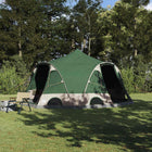 Dome Tent 4-Person with Roof and Storage Green 505 x 450 x 248 cm
