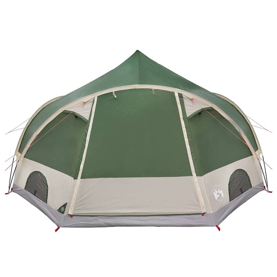 Koepeltent met dak met opslag Groen 505 x 450 x 248 cm