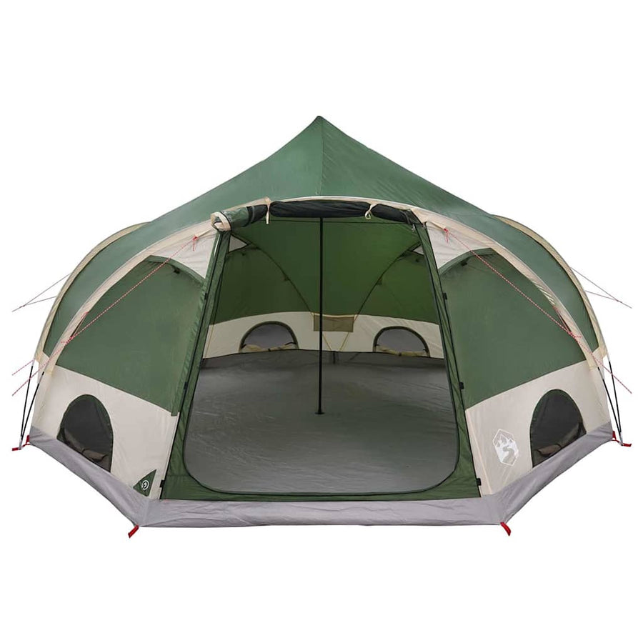 Koepeltent met dak met opslag Groen 505 x 450 x 248 cm