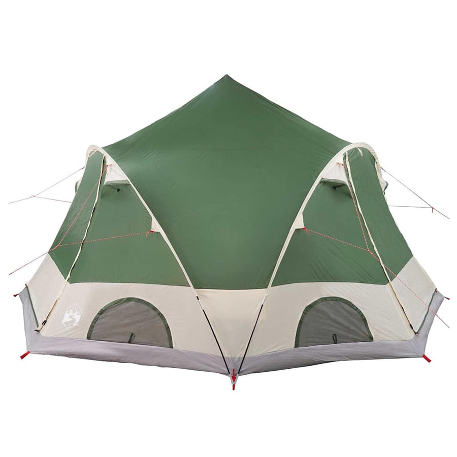 Koepeltent met dak met opslag Groen 505 x 450 x 248 cm