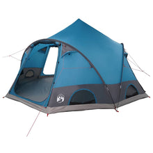 Koepeltent met dak met opslag Blauw 505 x 450 x 248 cm