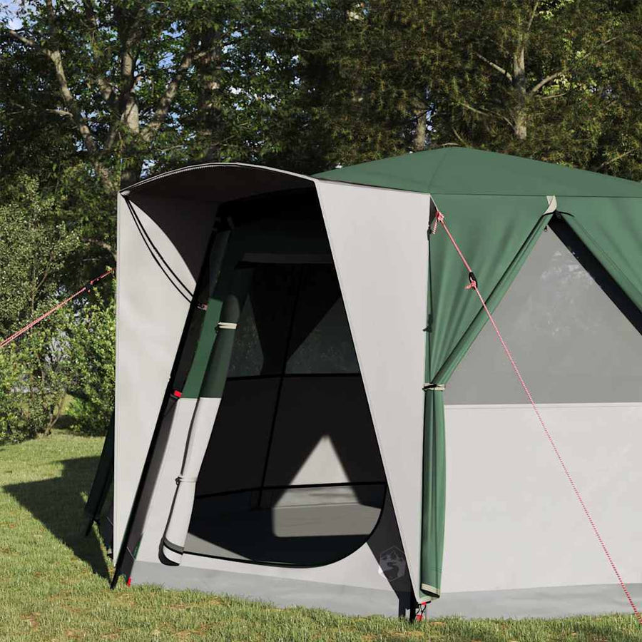 Huisje Tent met dak met opslag Groen 425 x 396 x 222 cm