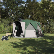 Cabinetent 6-persoons groen 425x396x222 cm