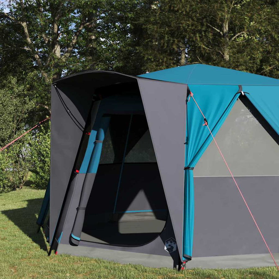 Huisje Tent met dak met opslag Blauw 425 x 396 x 222 cm