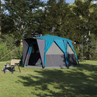 Tent 6-persoons blauw 425x396x222 cm