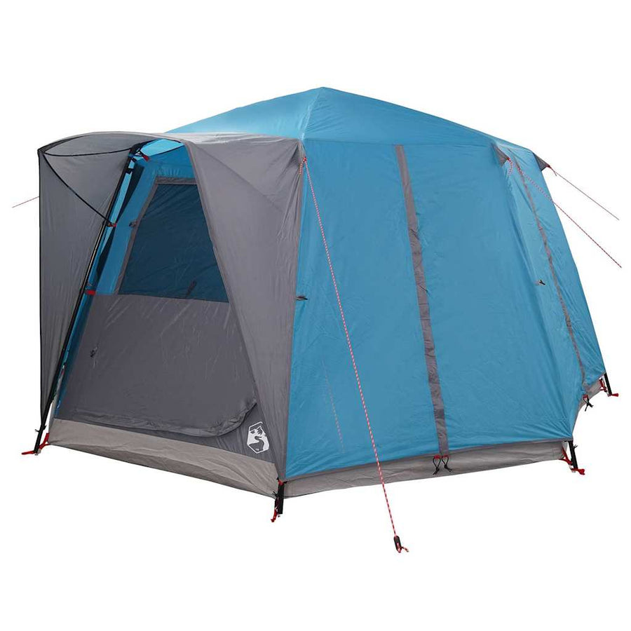 Huisje Tent met dak met opslag Blauw 425 x 396 x 222 cm