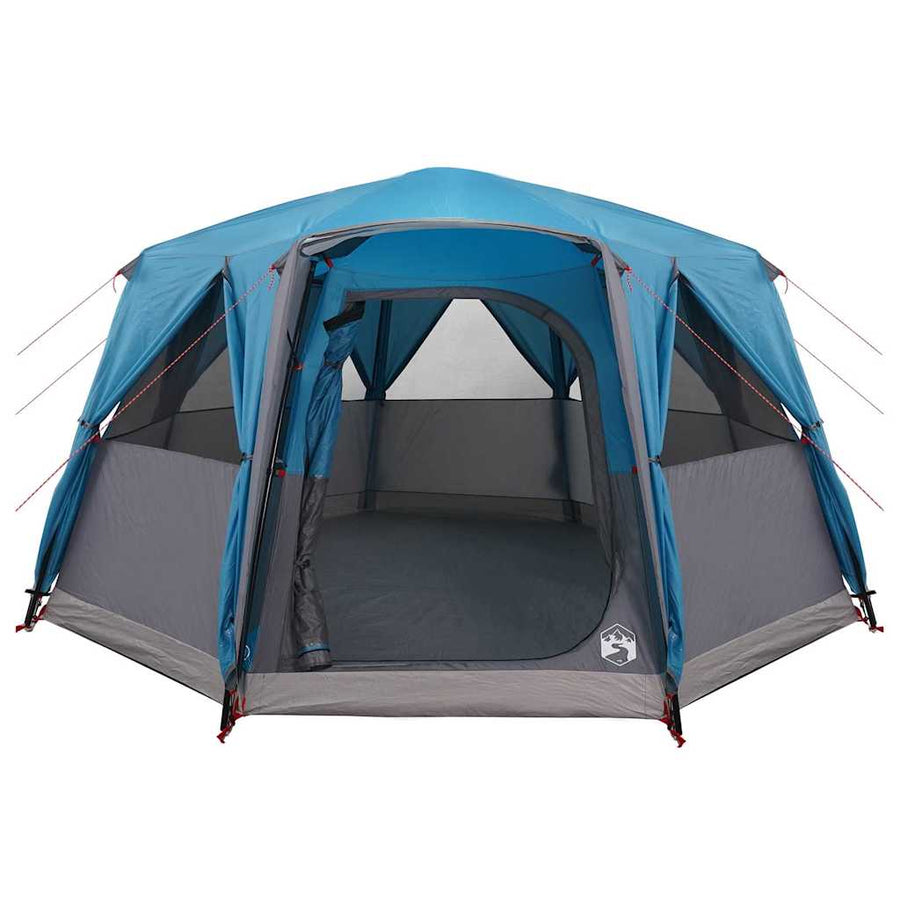Huisje Tent met dak met opslag Blauw 425 x 396 x 222 cm