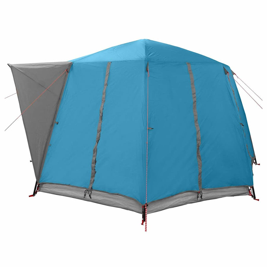 Huisje Tent met dak met opslag Blauw 425 x 396 x 222 cm