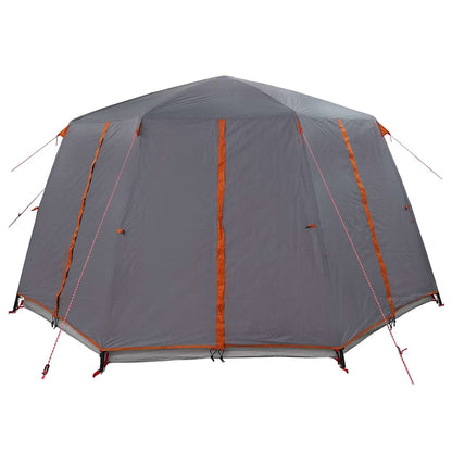 Huisje Tent met dak Grijs en Oranje 425 x 396 x 222 cm