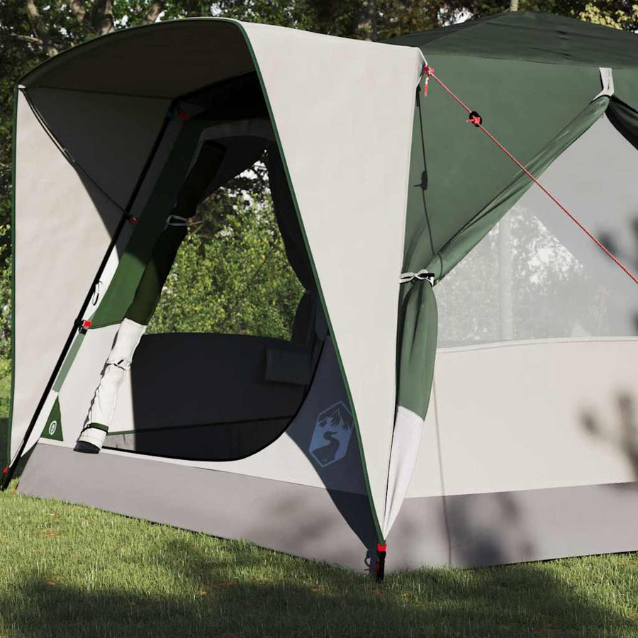 Huisje Tent met dak met opslag Groen 400 x 350 x 212 cm