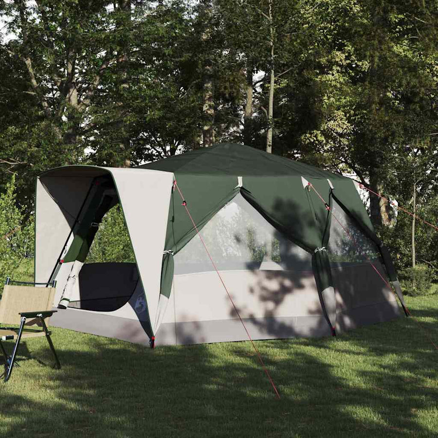 Huisje Tent met dak met opslag Groen 400 x 350 x 212 cm